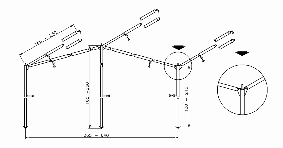 Komplettgestänge Standard