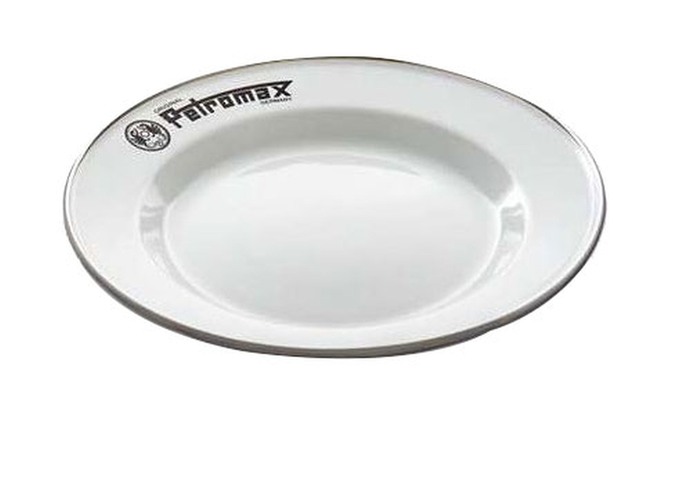 Petromax Emaille Teller 22 cm weiß 2 Stück Petromax Emaille Teller 22 cm weiß 2 Stück