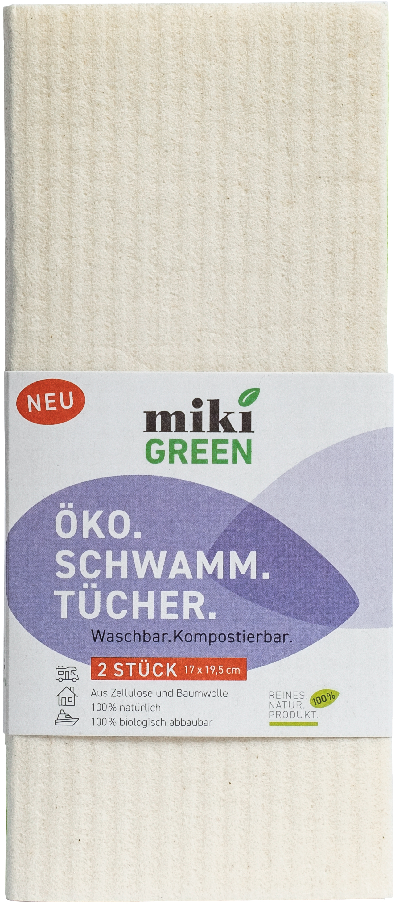 mikiGREEN Öko.Schwamm.Tücher