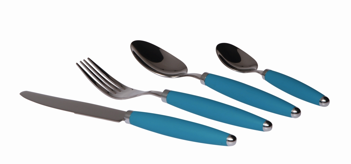 Besteckset Edelstahl, türkis Besteckset Edelstahl, türkis