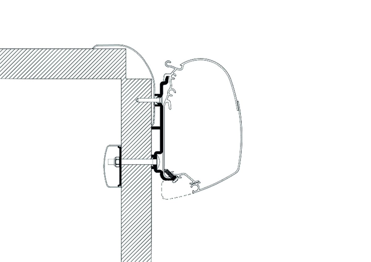 Thule Omnistor Adapter Frankia 600cm