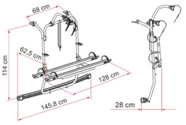 Fiamma CARRY-BIKE PSA Deep Black