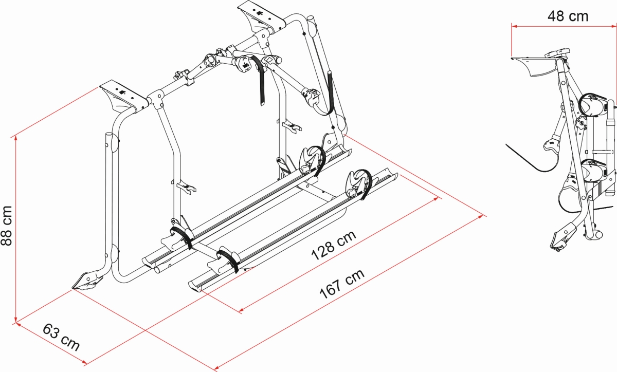 Fiamma CARRY-BIKE VW T5 Pro