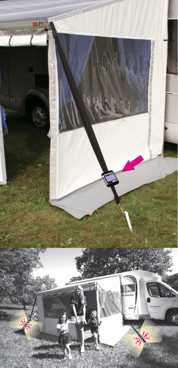 Fiamma LED Warning Solar Warnleuchten Fiamma LED Warning Solar Warnleuchten