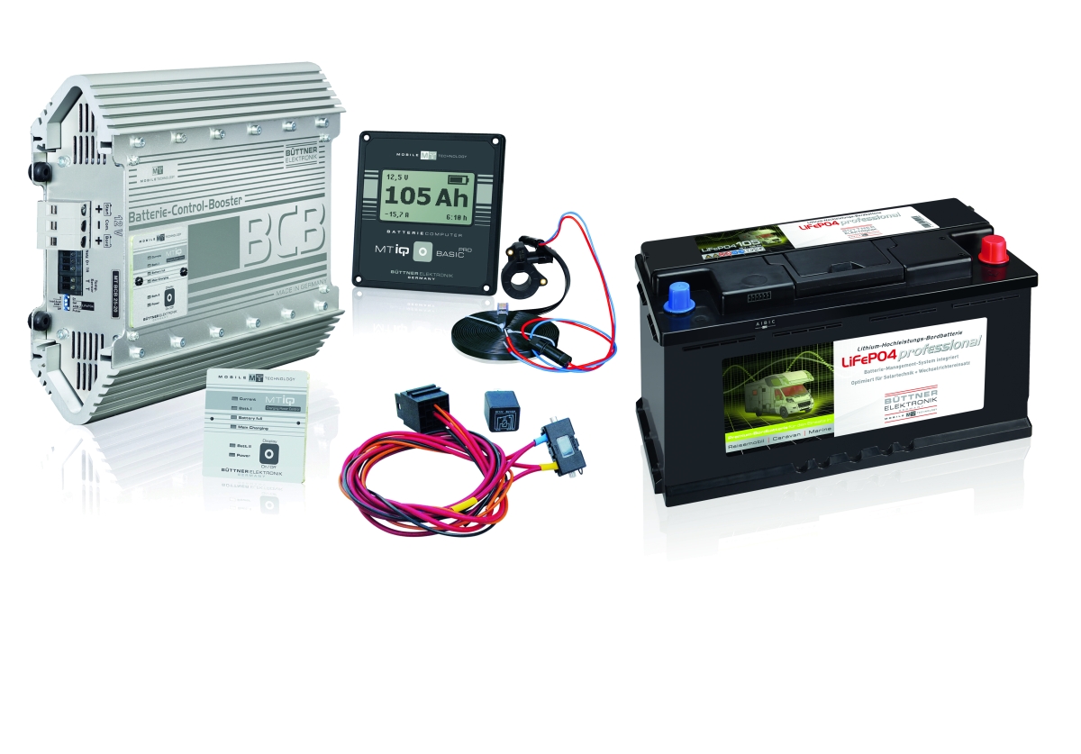 Büttner Lithium- Batterie- Power- Set