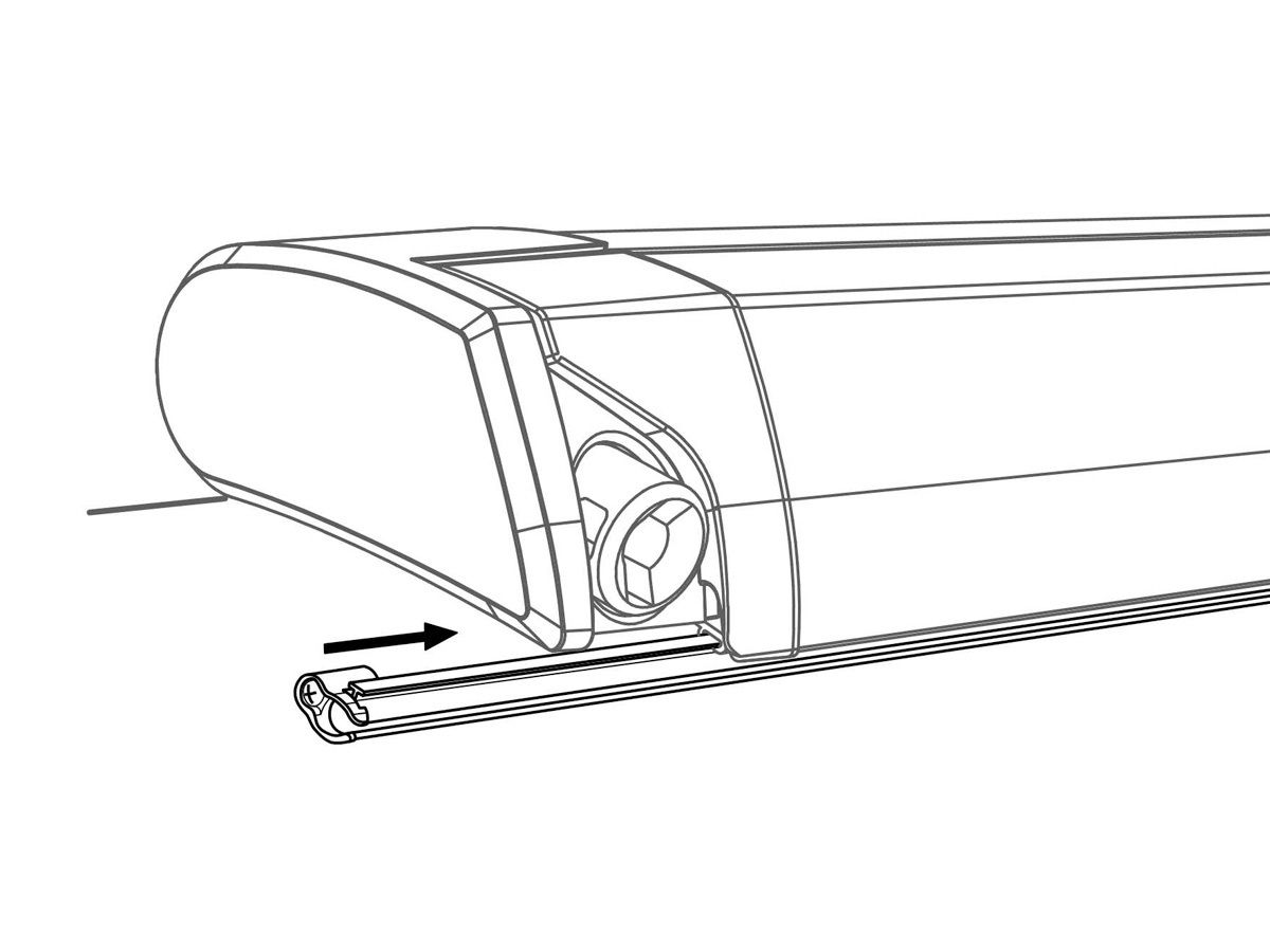 Thule QuickFit EasyLink Dachmarkisen Montageset Thule QuickFit EasyLink Dachmarkisen Montageset