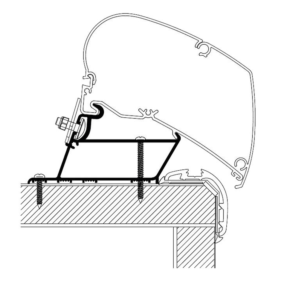 Thule Carthago Malibu Adapter 350 cm