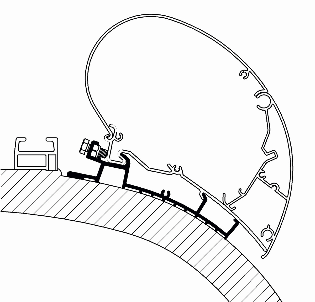 Thule Carthago Chic Adapter 400 cm