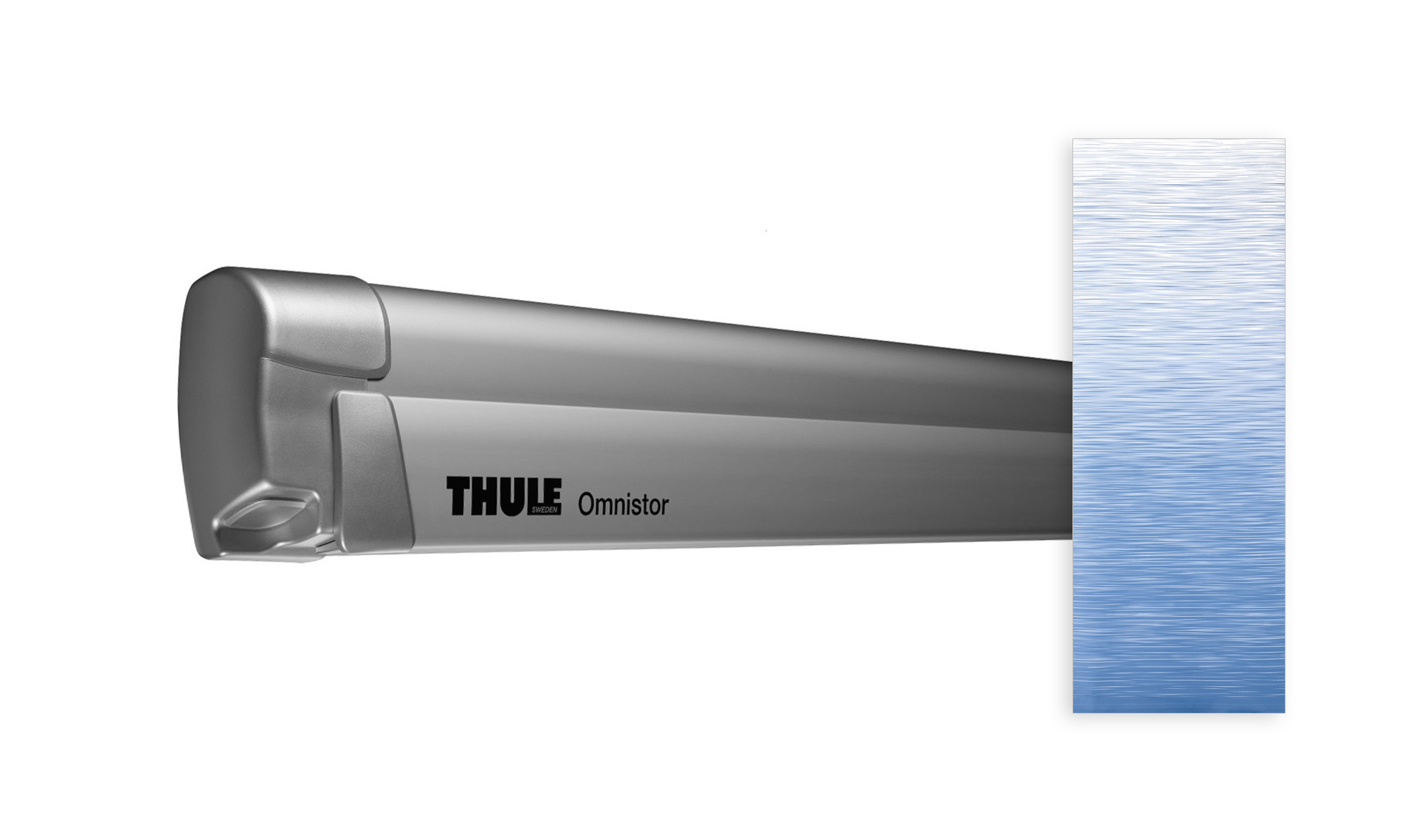 Thule Omnistor 8000 eloxiert 500x275 cm, Saphir Blau