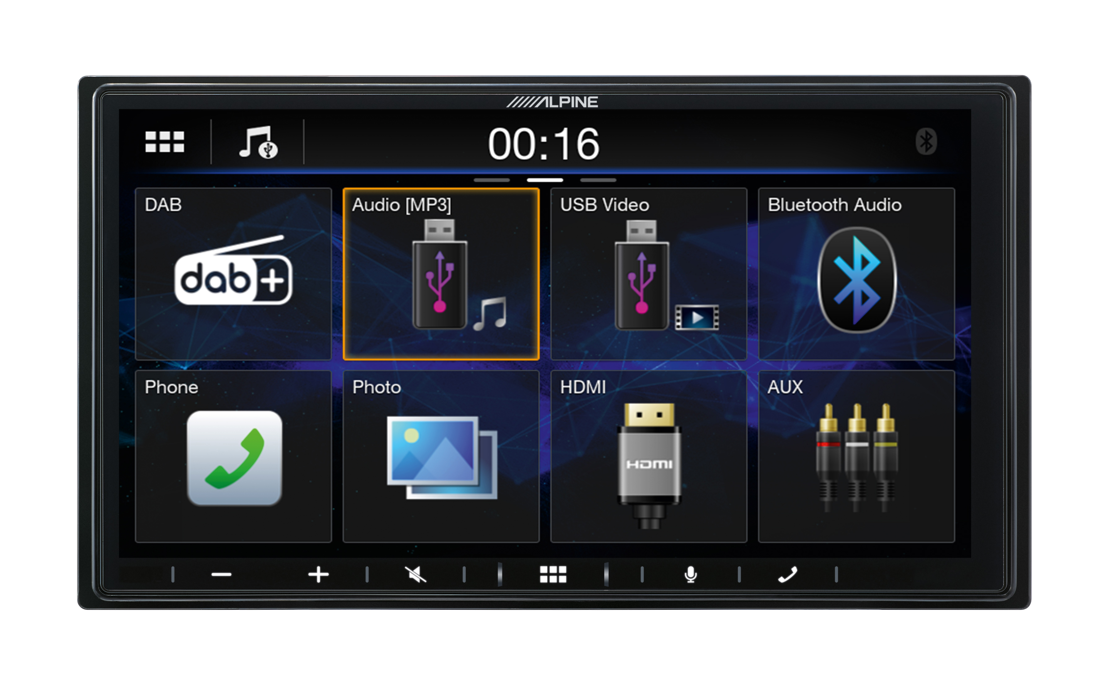 ALPINE iLX-W690D 2-DIN-Digital-Media-Station