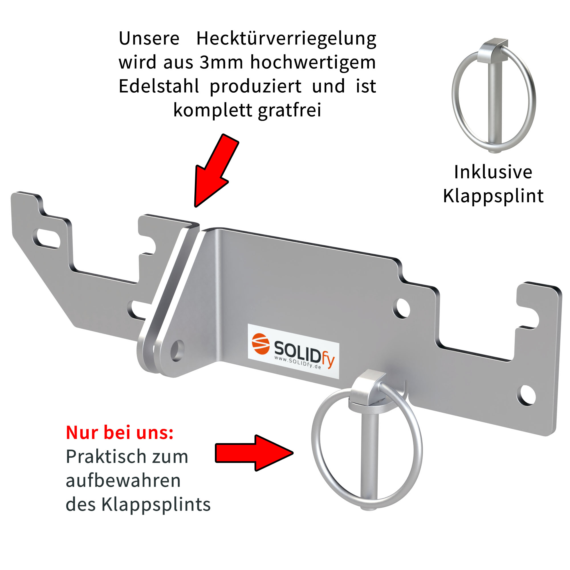 SOLIDfy Einbruchschutz Hecktür Ducato H3 ab 2006