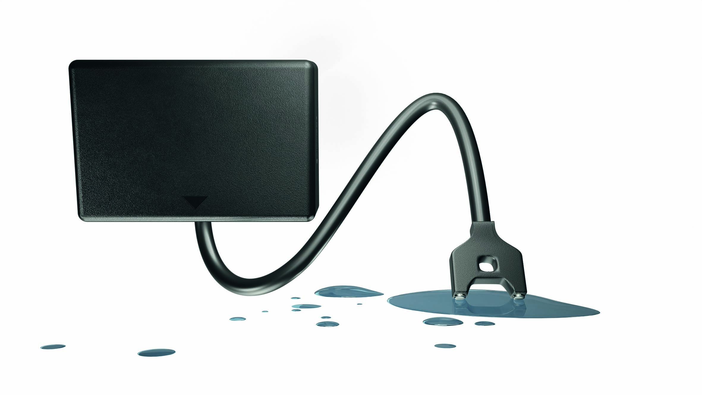 Thitronik Funk-Wassermelder 868 schwarz