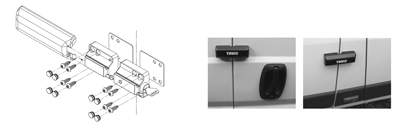 Thule Van Lock 2er-Pack Thule Van Lock 2er-Pack