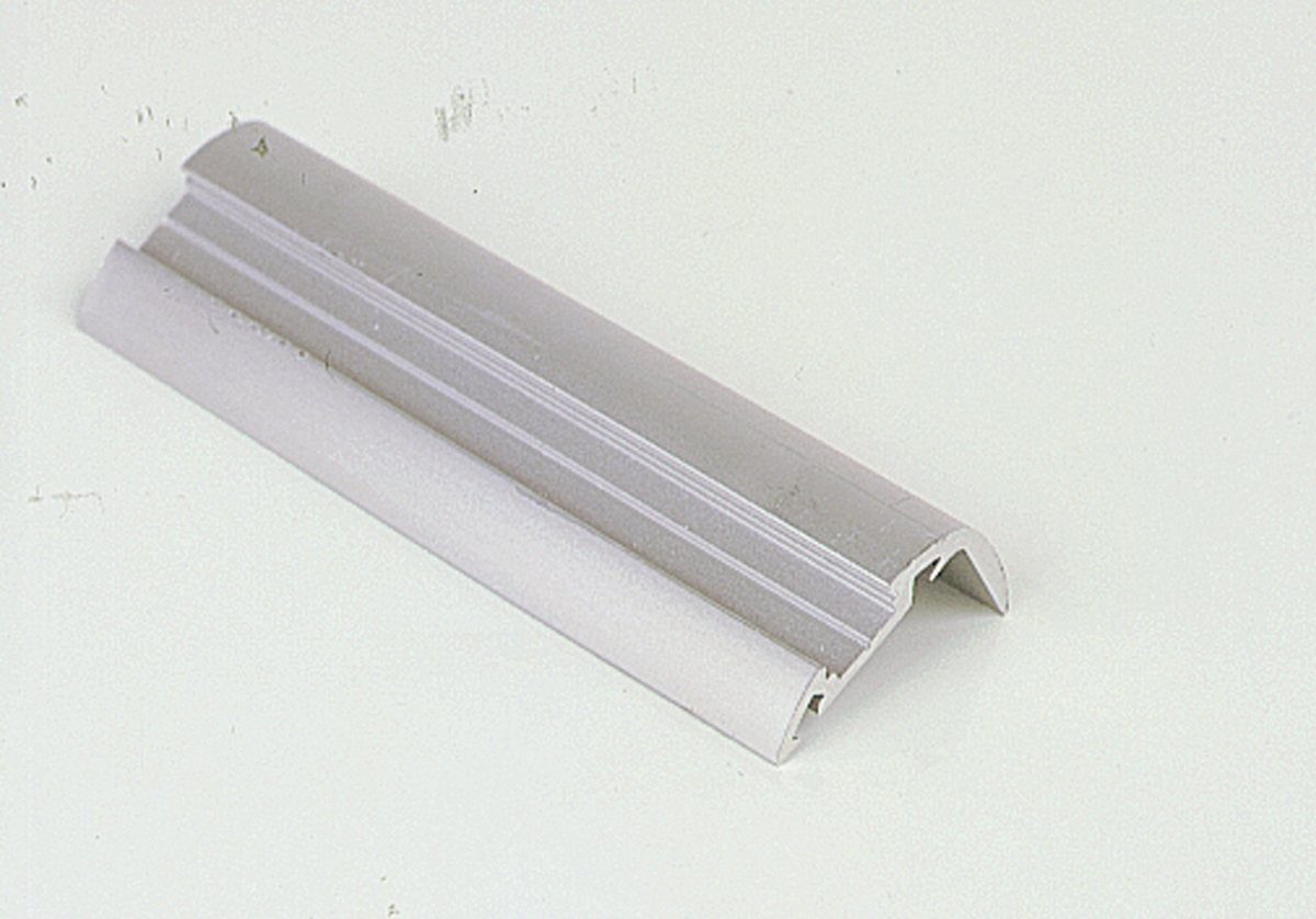 Aluminium-Profil 27x13,6 mm Länge 600 cm weiß