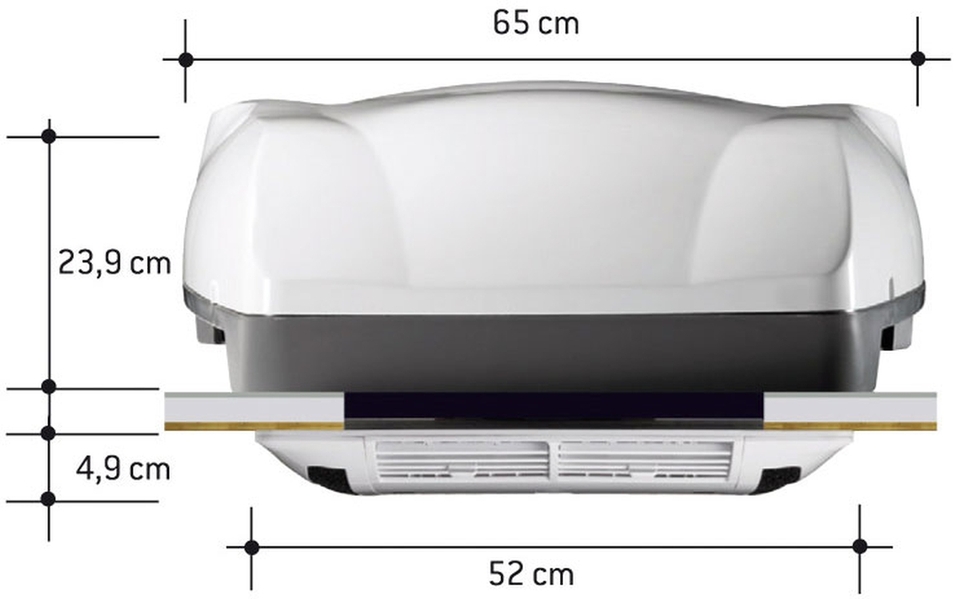 Telair Klimaanlage Dualclima 8400H schwarz Telair Klimaanlage Dualclima 8400H schwarz