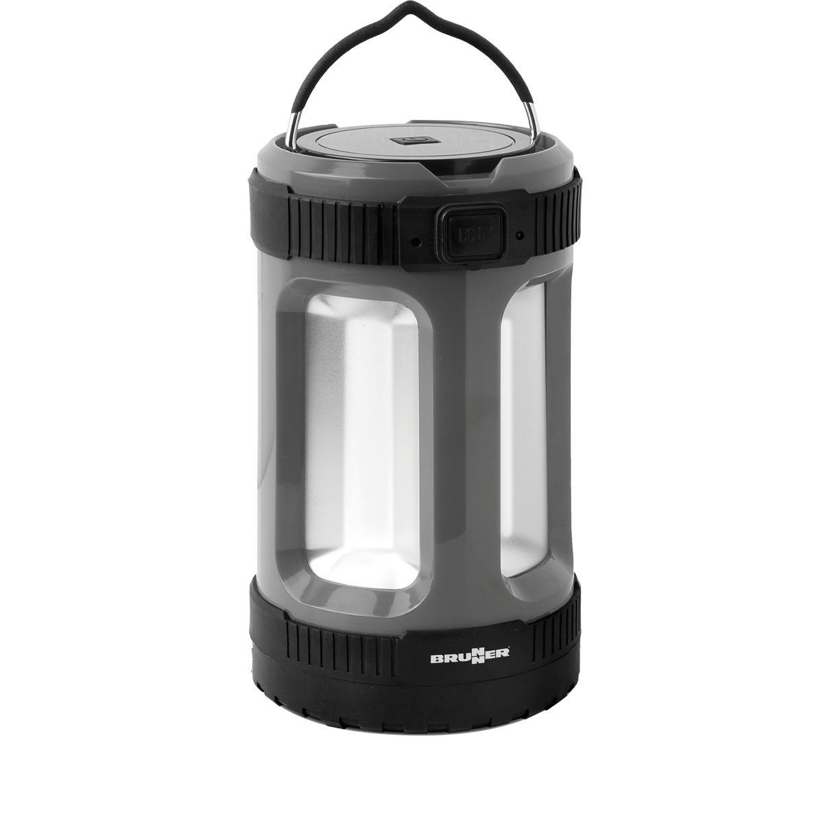 Brunner LED-Laterne BLAZE LED grau