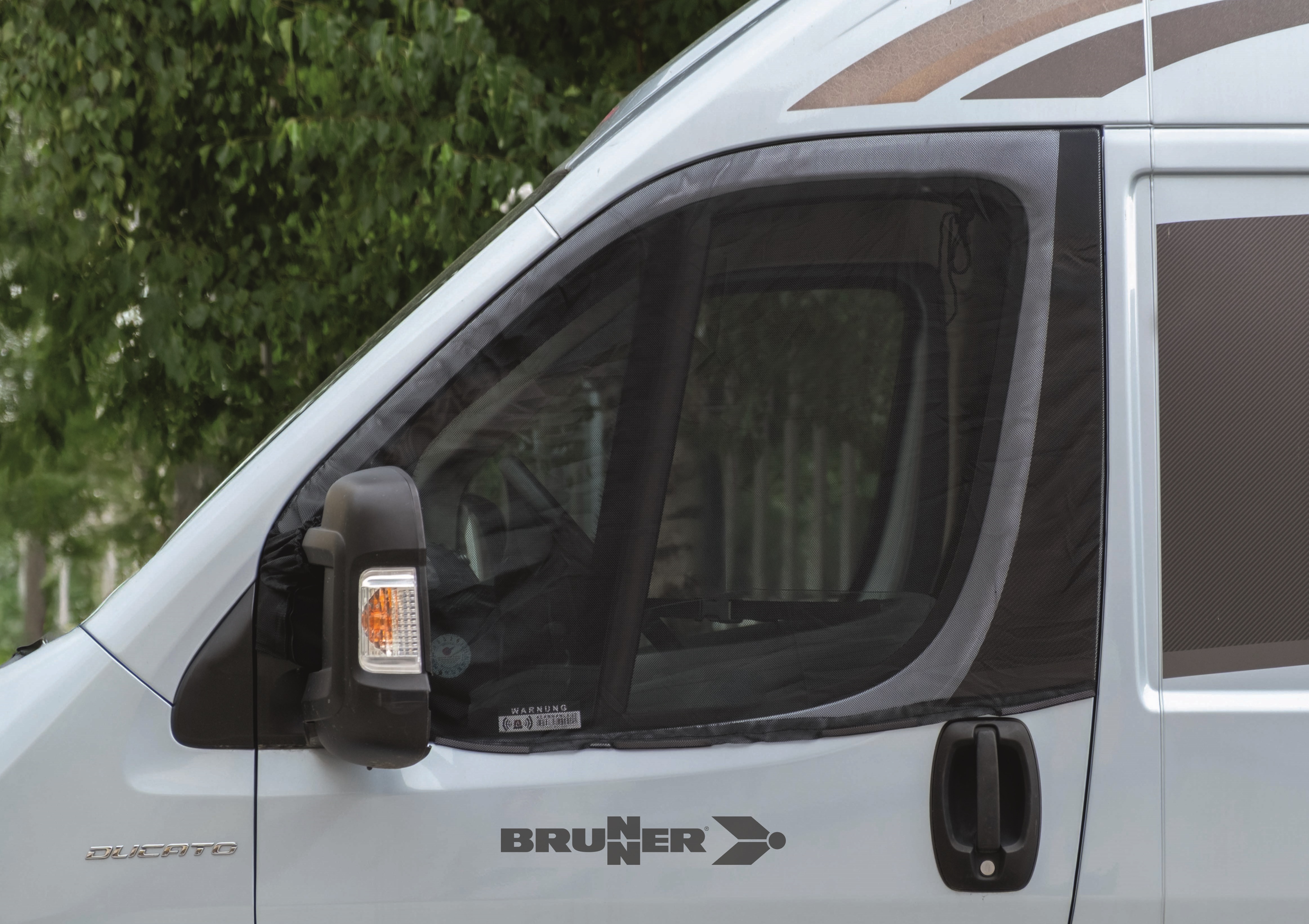 Brunner Fensterabdeckung MOSKOMAT 2er Set