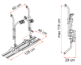 Fiamma CARRY-BIKE 200 D Mod. 23 Fiamma CARRY-BIKE 200 D Mod. 23