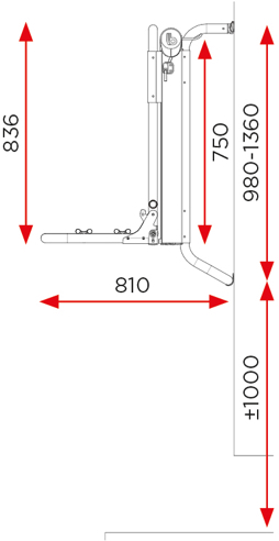 BR-Systems BIKE LIFT - Rail