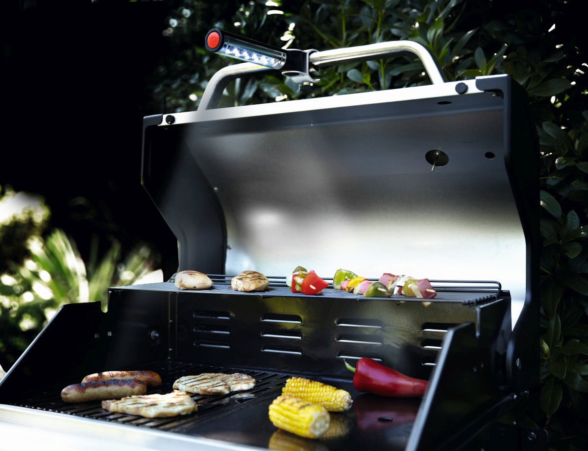 Grilllampe mit 10 LEDs Grilllampe mit 10 LEDs
