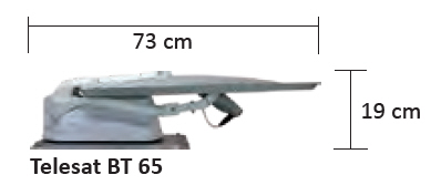 Teleco Satellitenanlage Telesat BT 65