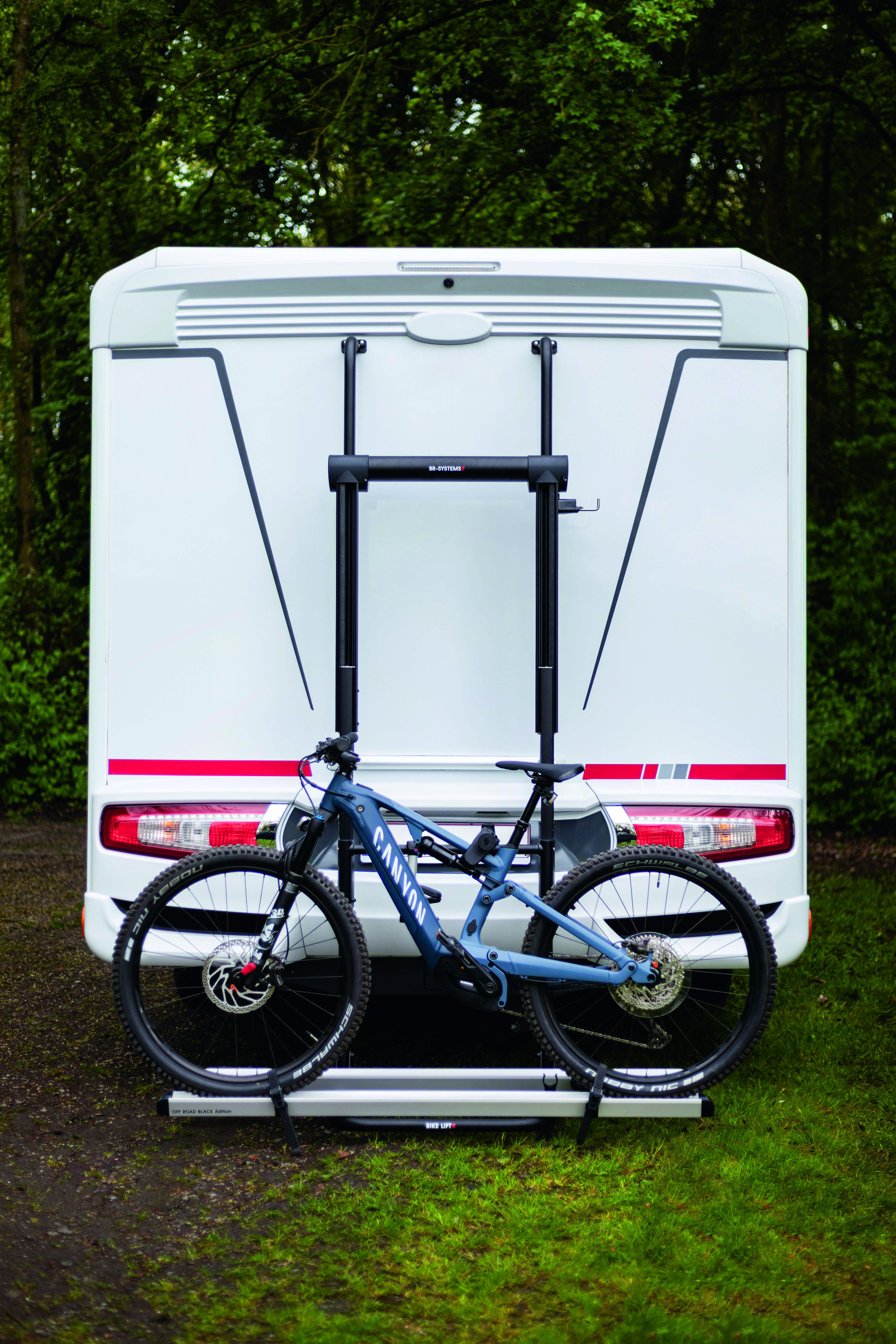 BR-Systems BIKE LIFT Offroad Black Short Rail