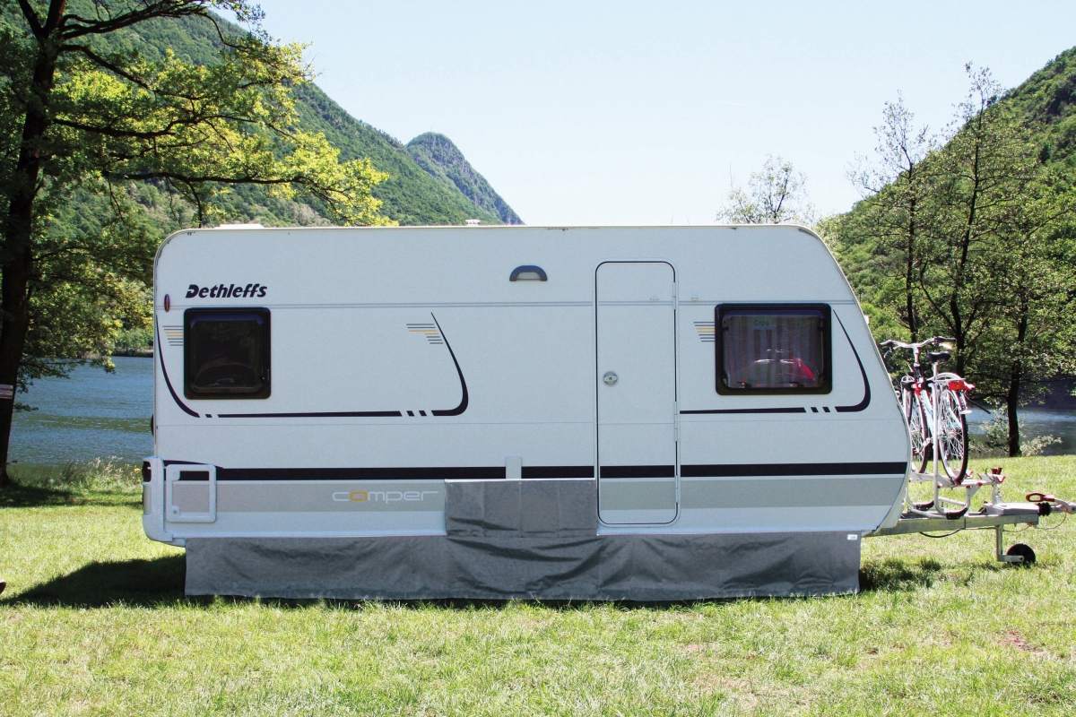 Skirting Caravan Windblende