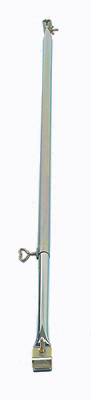 Dachauflagestange Stahl 170-250 cm, 25 mm
