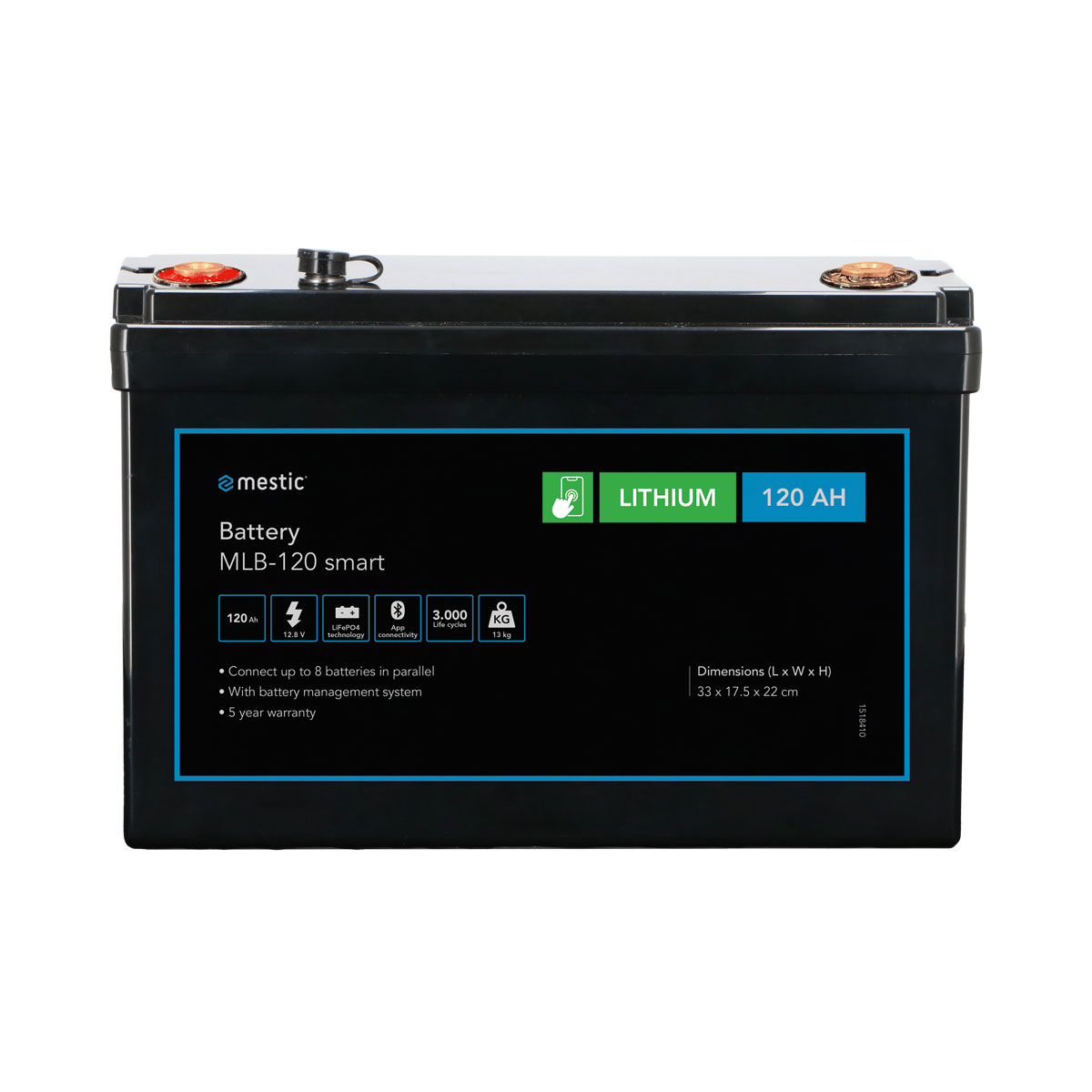 Mestic Lithium Batterie MLB-120 smart