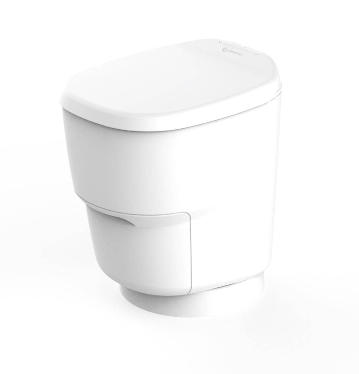 Clesana Toilette C1 mit Rund-Sockel Clesana Toilette C1 mit Rund-Sockel