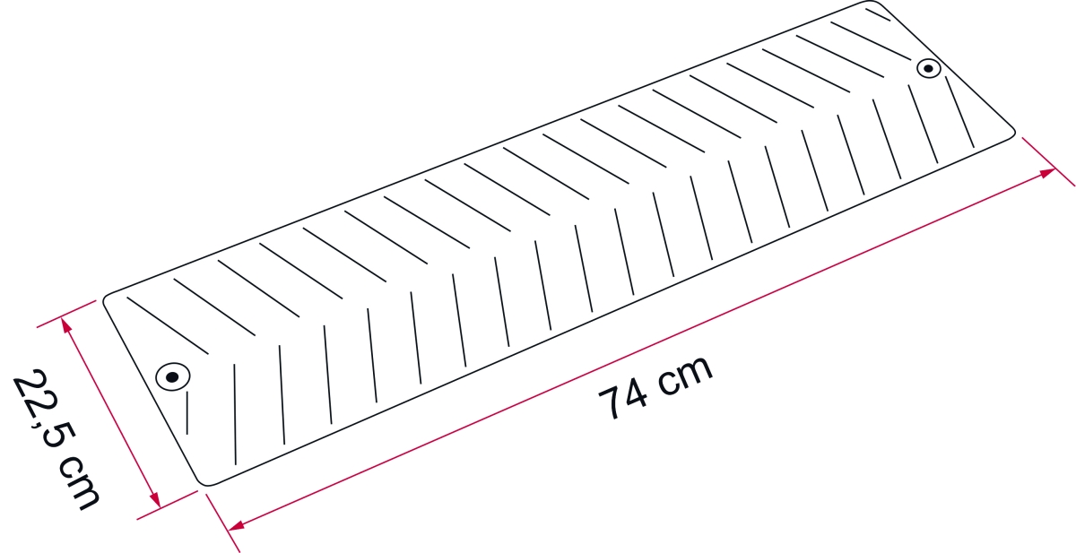 Fiamma Traktionshilfematten Grip-System 2er-Set