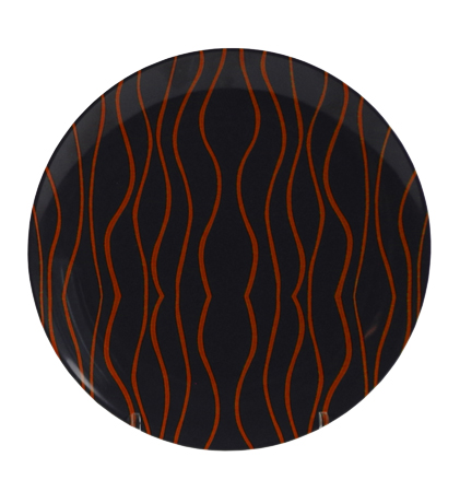 Gimex Essteller grau-orange 25,5 cm Gimex Essteller grau-orange 25,5 cm
