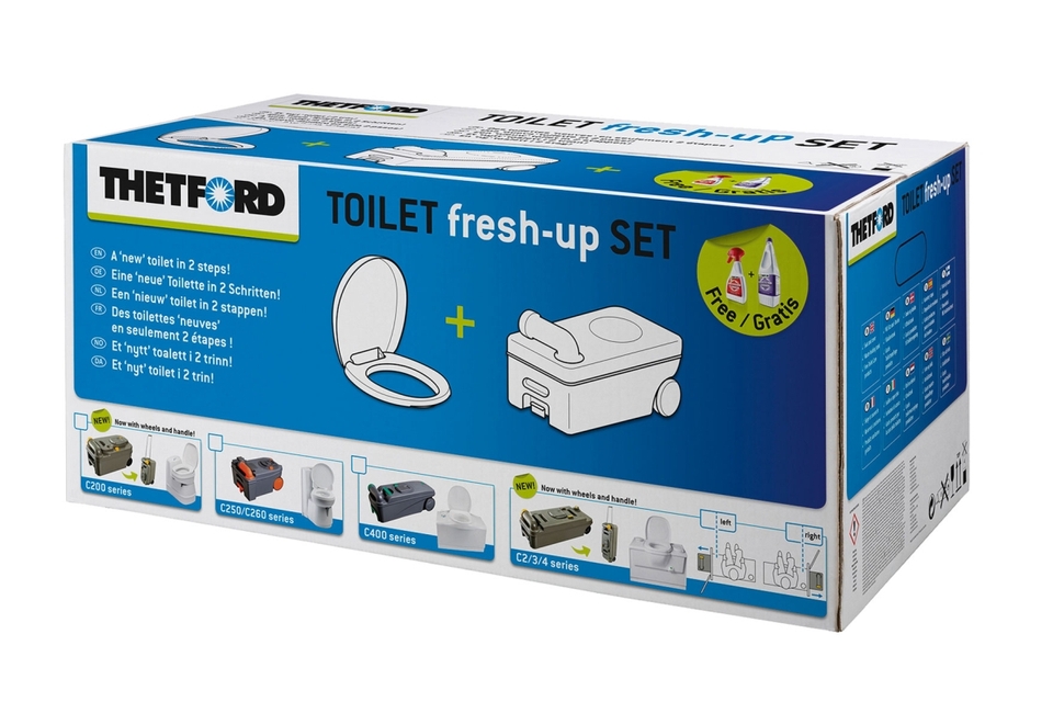 Thetford Toilet FreshUp-Set C2-3-4 RH rechts