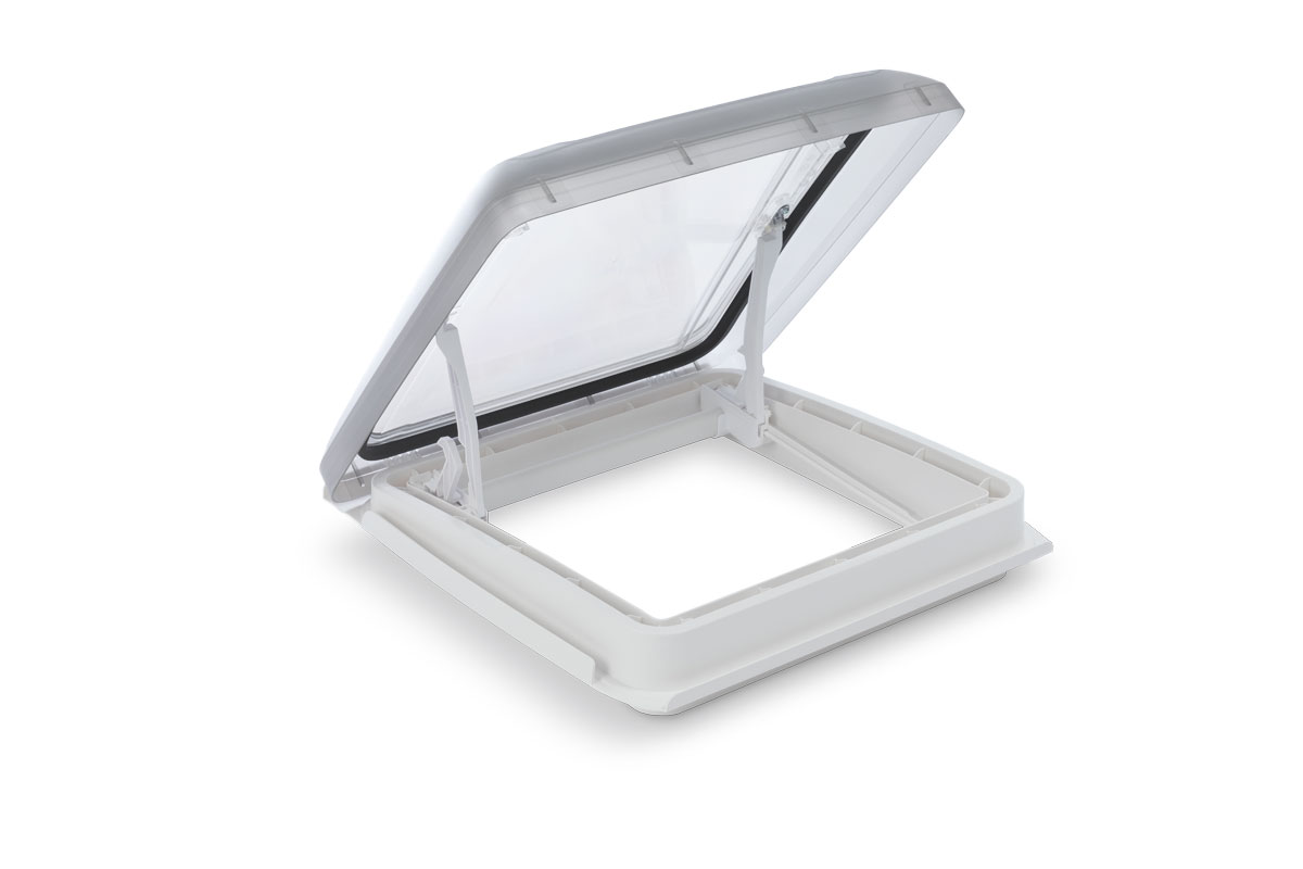 MPK Dachhaube VisionStar M pro signalweiß mit LED