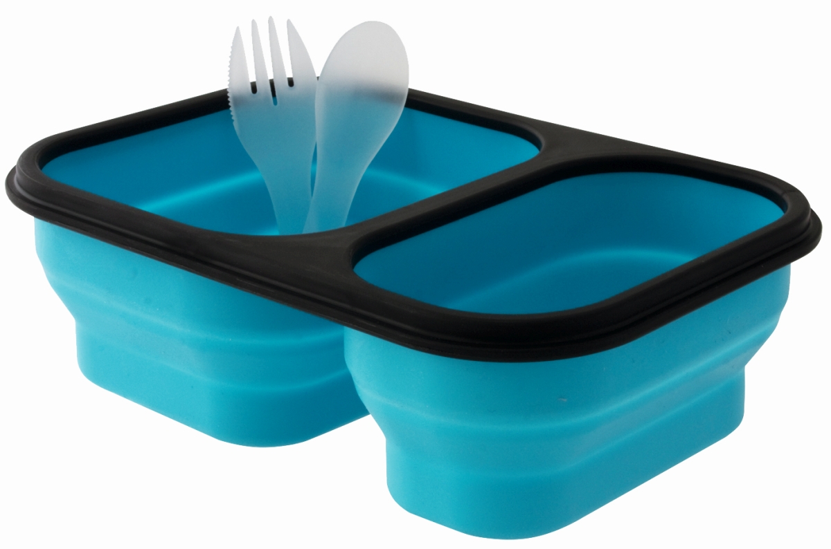 EuroTrail Faltbare Lunchbox M blau