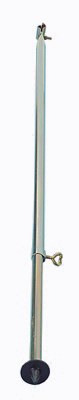 Orkanstütze mit Bügelfuß Stahl 170-260 cm, 32 mm