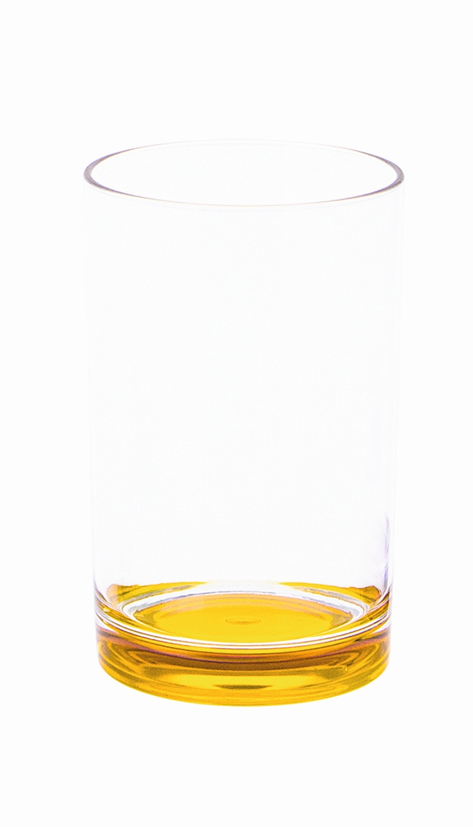 Gimex Trinkglas Boden gelb Gimex Trinkglas Boden gelb