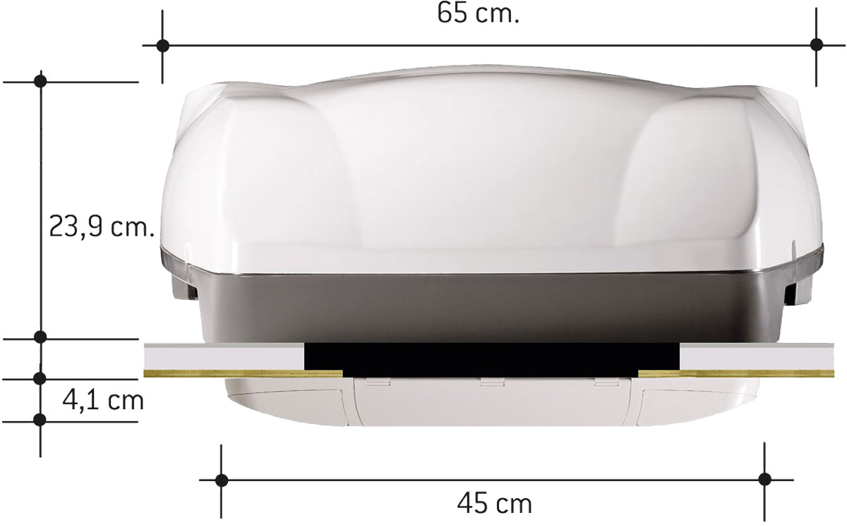 Telair Klimaanlage Dualclima 5900H weiß Telair Klimaanlage Dualclima 5900H weiß