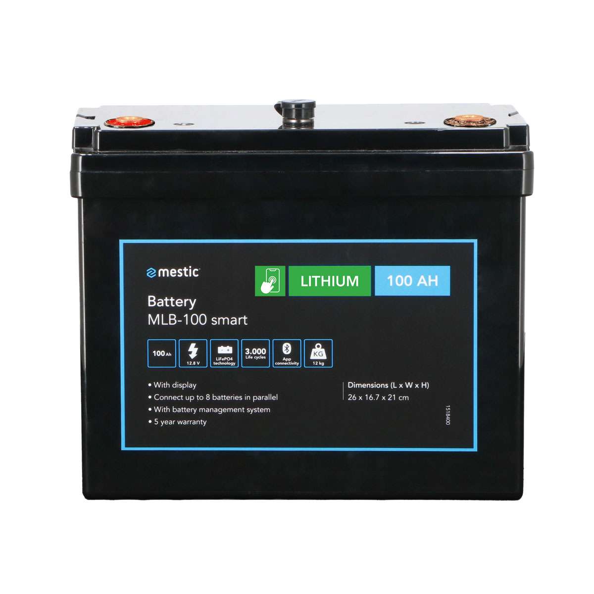 Mestic Lithium Batterie MLB-100 smart