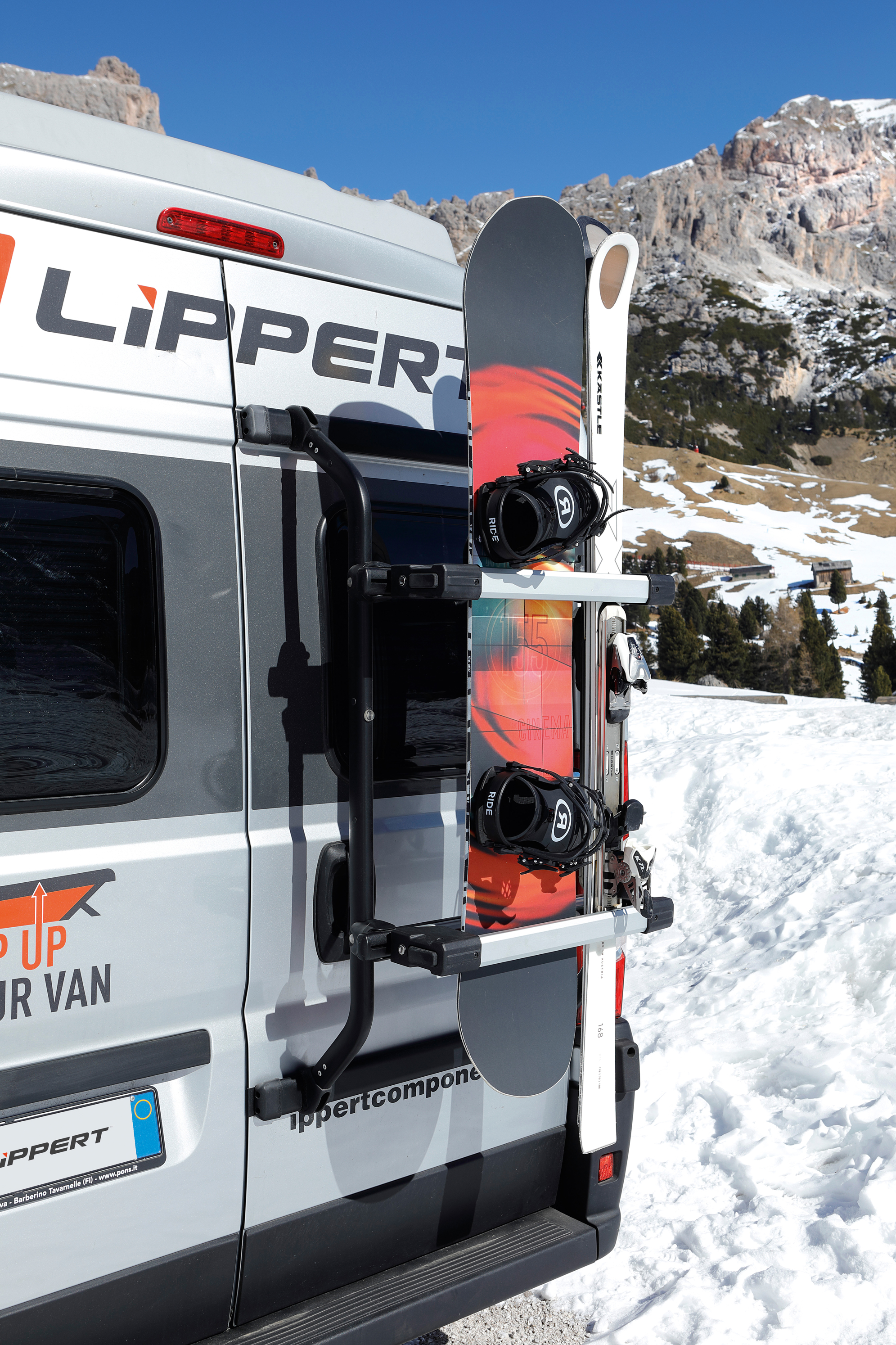 Lippert R-Skirun Snowboard und Ski-Kit