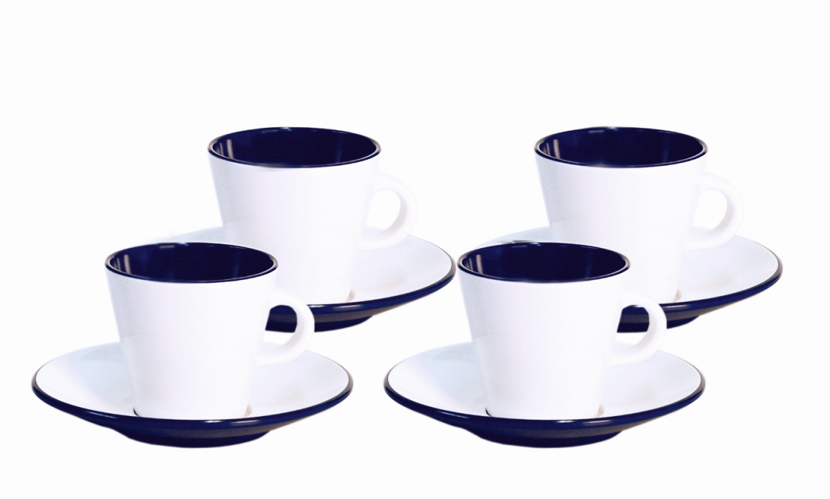 Gimex Espresso-Set LINEA blau 4 tlg. Gimex Espresso-Set LINEA blau 4 tlg.