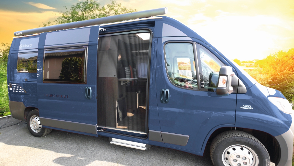 REMICare Van Ducato 1435/1080 mm mit Tischschiene