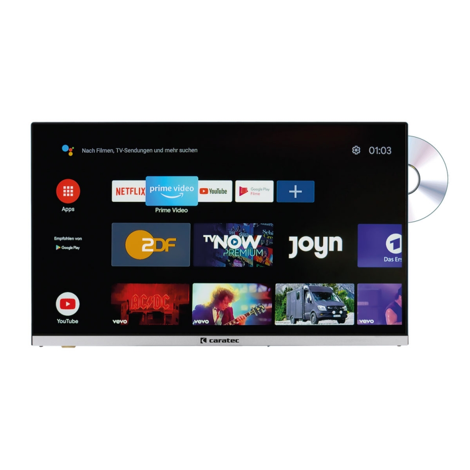 CaratecVision TV Bundle mit TV Stick