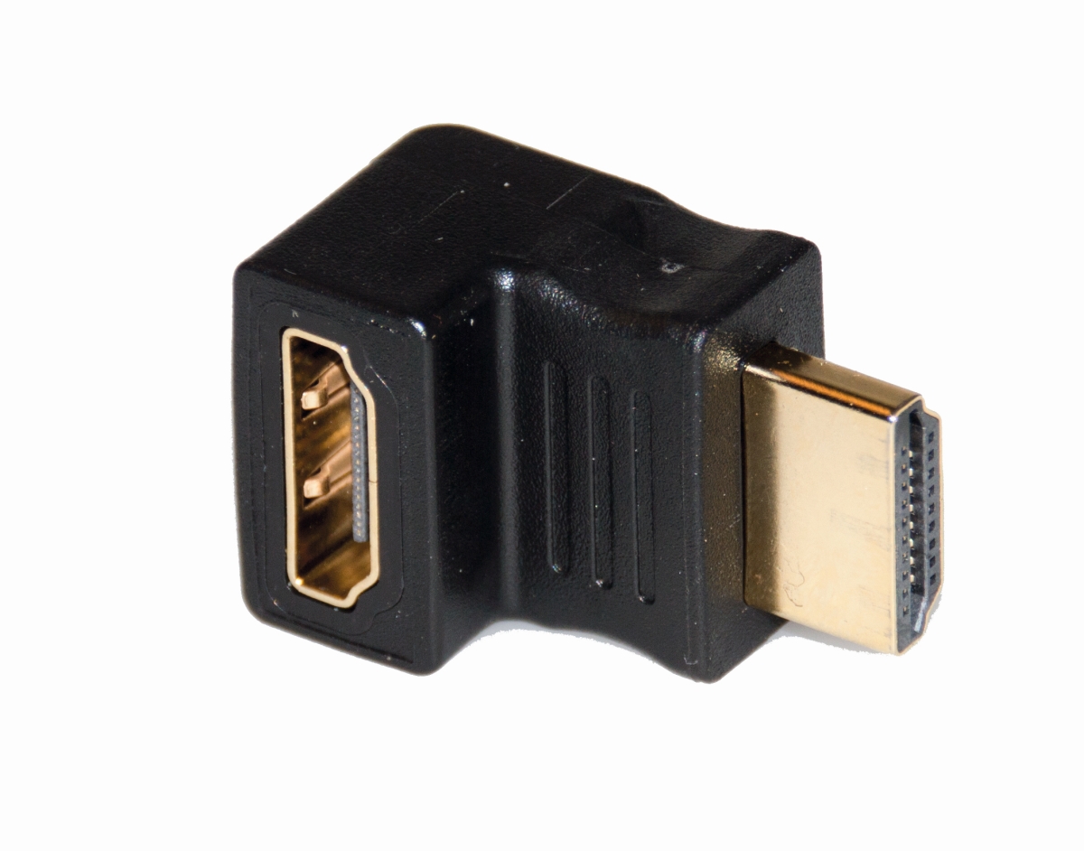 HDMI-Adapter 90 Grad oben