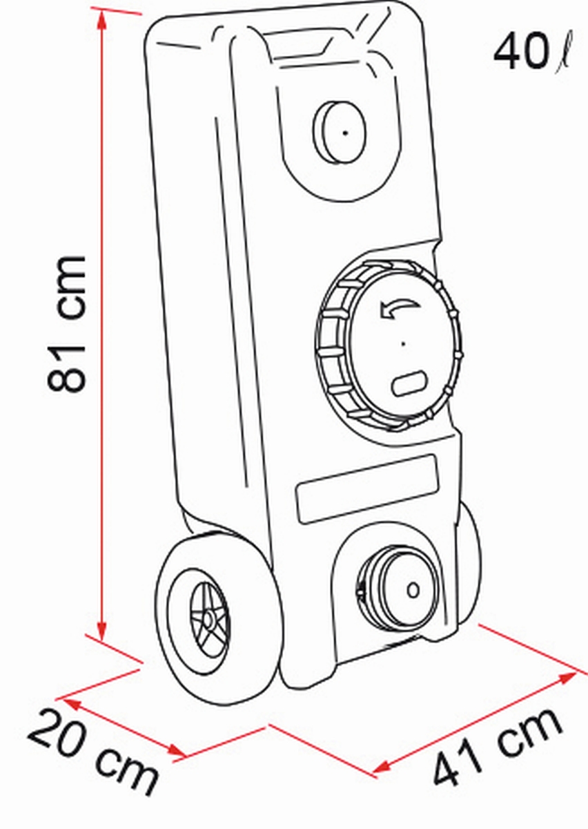 Fiamma Roll-Tank 40 F