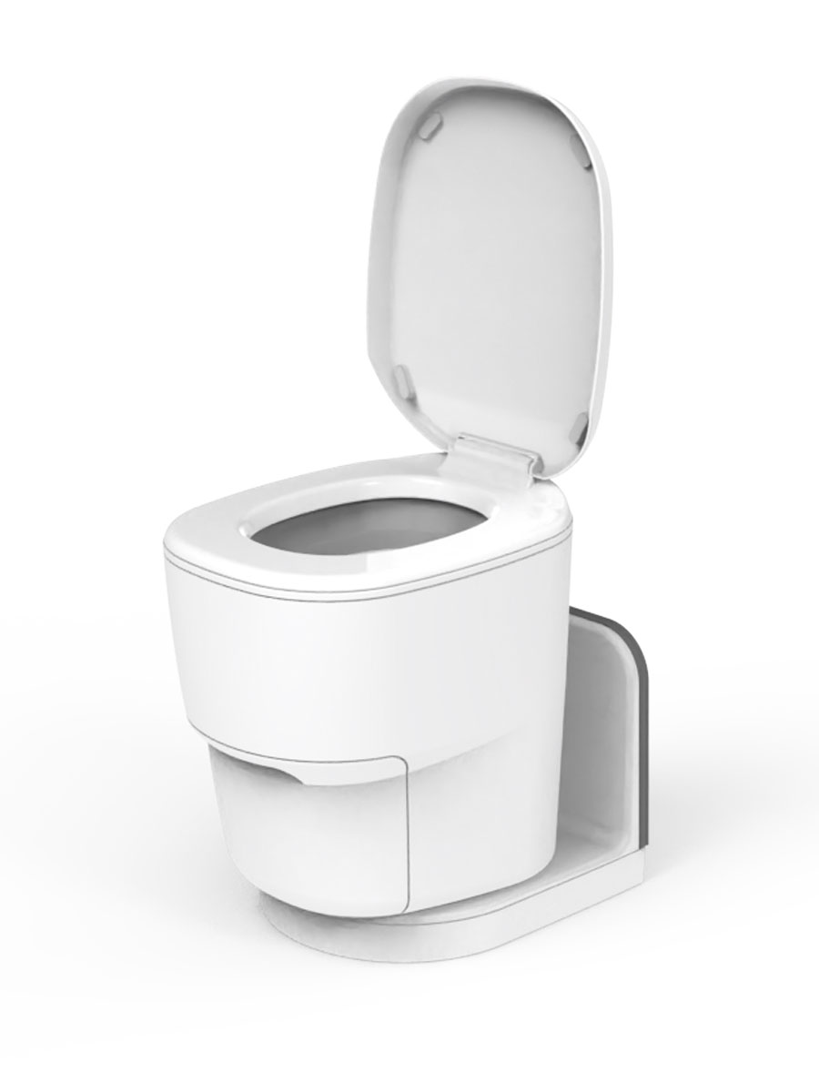 Clesana Toilette C1 mit L-Adapter