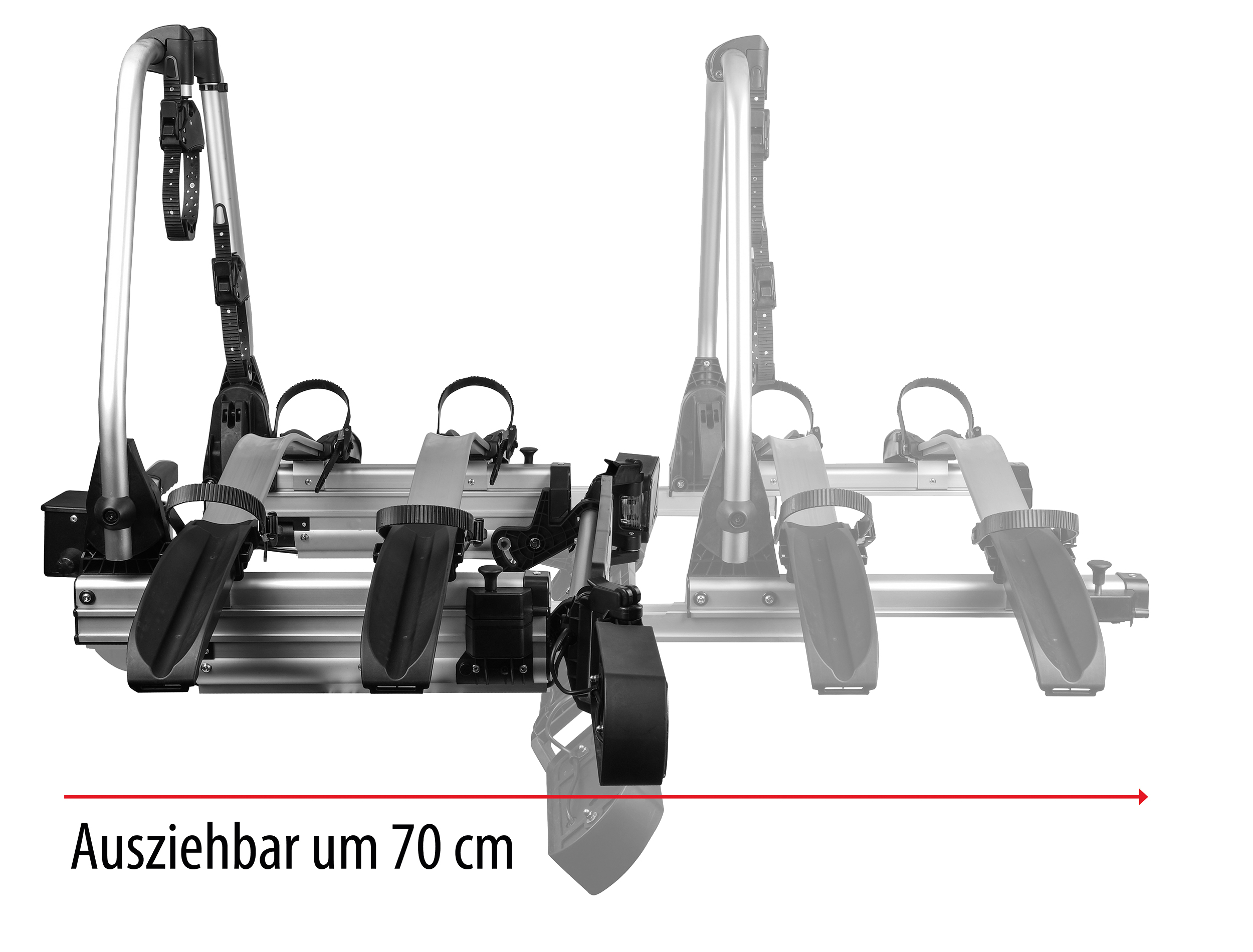 EUFAB Flügeltürkupplungsträger SD260 silber EUFAB Flügeltürkupplungsträger SD260 silber