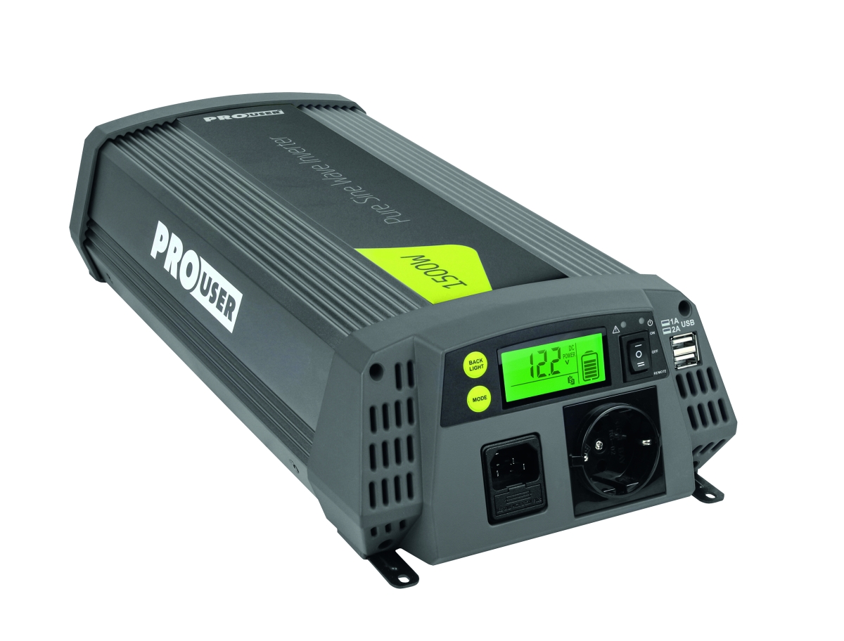 ProUser Spannungswandler Sinus 1500W PSI1500 ProUser Spannungswandler Sinus 1500W PSI1500