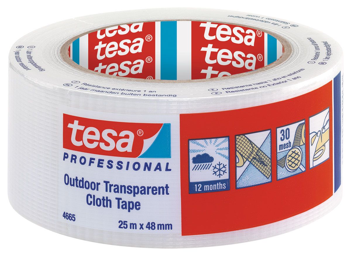 tesa® Outdoor UV Gewebeband 25 m 48 mm
