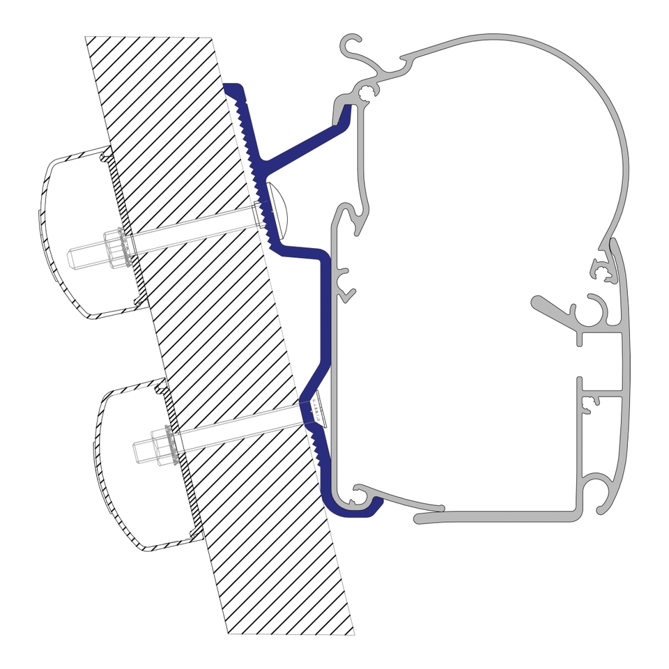 Dometic Ducato H3 ab 2006 Adapter